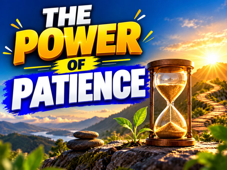 THE POWER OF PATIENCE